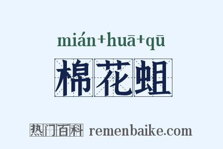 棉花蛆是什么意思的图片